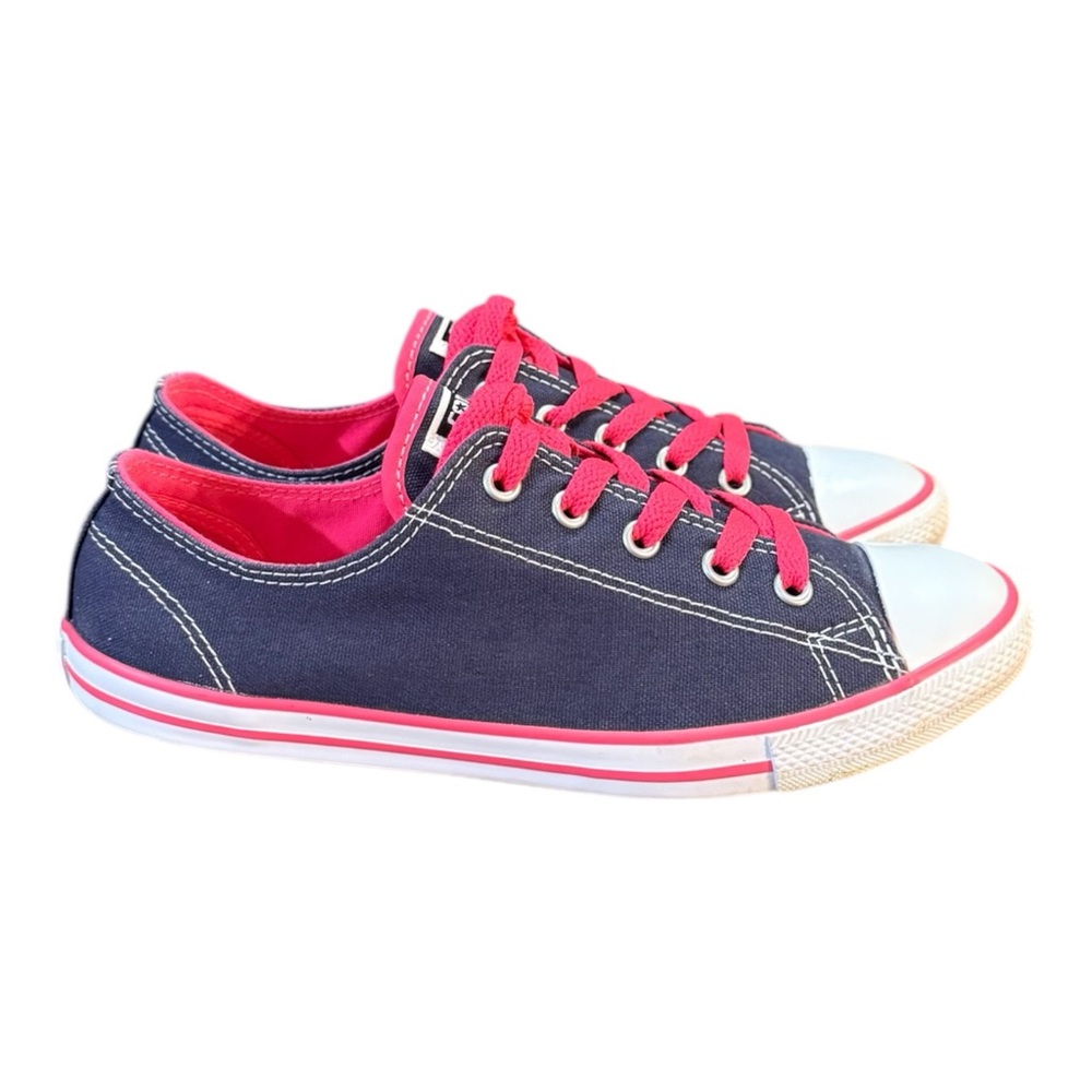 Converse Chuck Taylor All Star Dainty Ox Sneakers Women’s Size 7 Blue/Pink